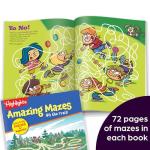 Amazing Mazes Activity Books for Kids - 2-Pack