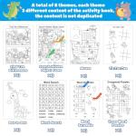 24 Mini Puzzle Activity Books for Kids