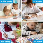 24 Mini Puzzle Activity Books for Kids