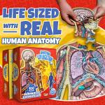 Kids Human Anatomy Floor Puzzle - 100 Pieces