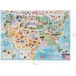 US Map Jigsaw Puzzle – 1000 Pieces for Everyone