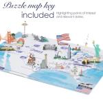 US Map Jigsaw Puzzle – 1000 Pieces for Everyone