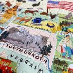 US Map Jigsaw Puzzle – 1000 Pieces for Everyone