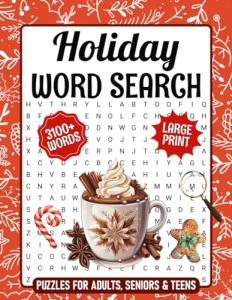 Holiday Word Search Puzzles: 3100+ Themed Challenges