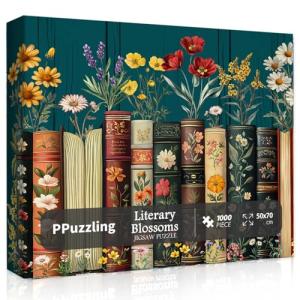 Wildflower Jigsaw Puzzles for Book Lovers