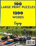 Large Print Fishing & Hunting Word Search Book