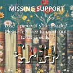 Wildflower Jigsaw Puzzles for Book Lovers