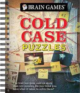 Cold Case Puzzle Book for Brain Games