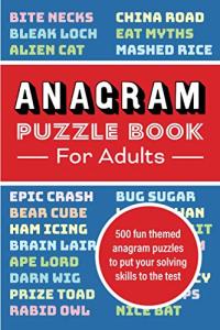 Fun Anagram Puzzle Book for Adults: 500 Puzzles
