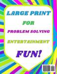 Large Word Scramble Puzzle Book for Adults