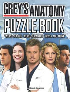 Grey's Anatomy Puzzle Book: Fun and Relaxing Puzzles
