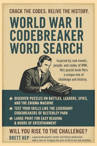 WWII Codebreaker Word Search Puzzle Book