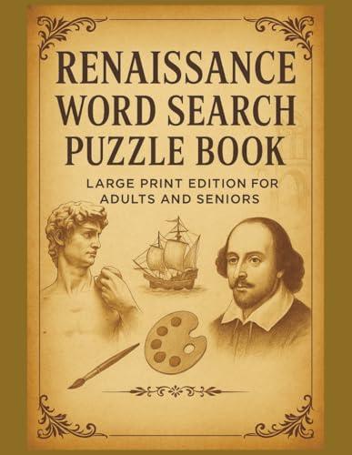 Renaissance Word Search: Large Print Puzzles