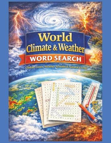 World Geography - Climate and Weather Large Print Word Search