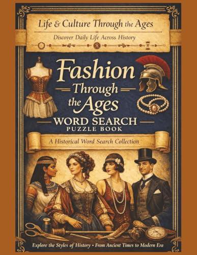 Fashion Through the Ages Word Search 8.5x11