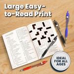 Large Print Crossword & Fill-In Puzzles Bundle