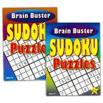 Ultimate Sudoku and Crossword Puzzle Book Bundle
