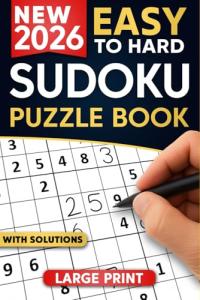 Sudoku Puzzles Book: Easy to Hard Challenges