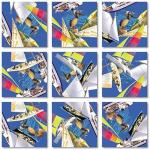 B Dazzle Boating Scramble Squares Puzzle Set