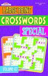 5-Pack Travel-Size Large Print Crossword Puzzle Books