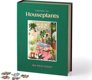 Houseplants 500-Piece Puzzle in Keepsake Box