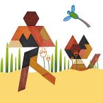 Hexagon Tangram Puzzle - Fun Brain Teasers for All