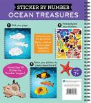 Sticker by Number: Ocean Treasures Puzzle Book