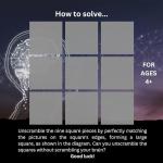 Foxes Scramble Squares Puzzle - Fun Brain Teaser