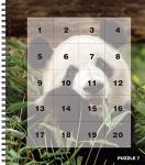 Sticker by Number: Zoo Animals Puzzle Book