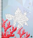 Sticker by Number: Ocean Treasures Puzzle Book