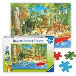 Woodland Friends 200-Piece Jigsaw Puzzle for Kids