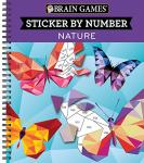 Sticker by Number: Nature Brain Games Book