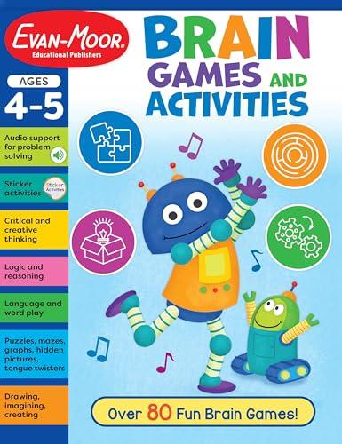 Brain Games Workbook for Kids Ages 4-5