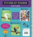 Sticker by Number: Nature Brain Games Book
