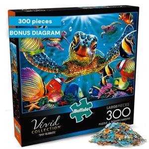 Tiny Bubbles 300 Piece Adult Jigsaw Puzzle