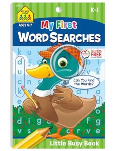 My First Word Searches Workbook for Ages 5-7