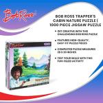 Bob Ross Trapper's Cabin 1000 Piece Puzzle
