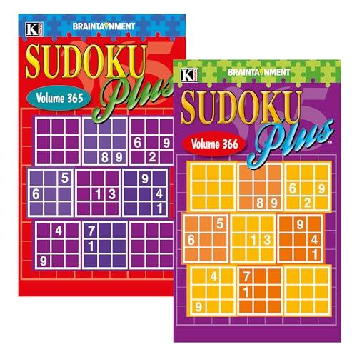 Kappa Sudoku Puzzles: Easy to Hard 2-Pack
