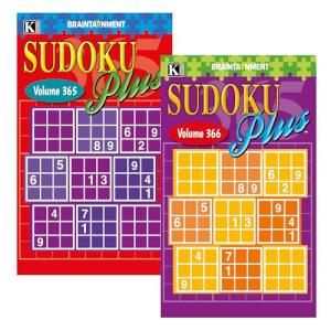 Kappa Sudoku Puzzles: Easy to Hard 2-Pack