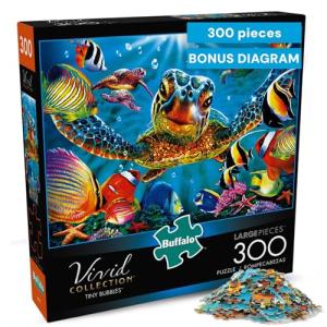 Tiny Bubbles 300 Piece Adult Jigsaw Puzzle