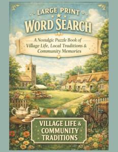 Village Life and Community Traditions Large Print Word Search