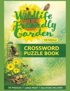 Wildlife Garden Crossword Puzzles: Large Print Fun