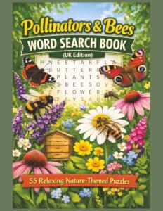 Pollinators and Bees Word Search Book