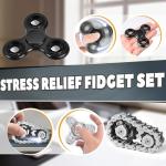 5 Pack Magnetic Fidget Spinners for Stress Relief