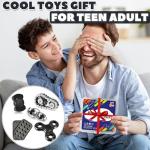 5 Pack Magnetic Fidget Spinners for Stress Relief