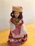 Greek Christmas Doll 7.5” with Painted Face