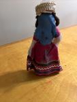 Greek Christmas Doll 7.5” with Painted Face