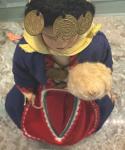 11” Greek Doll in Traditional Costume