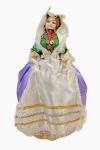 Handmade Greek Traditional Dress Doll - 9" Tall