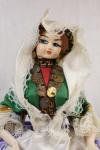 Handmade Greek Traditional Dress Doll - 9" Tall